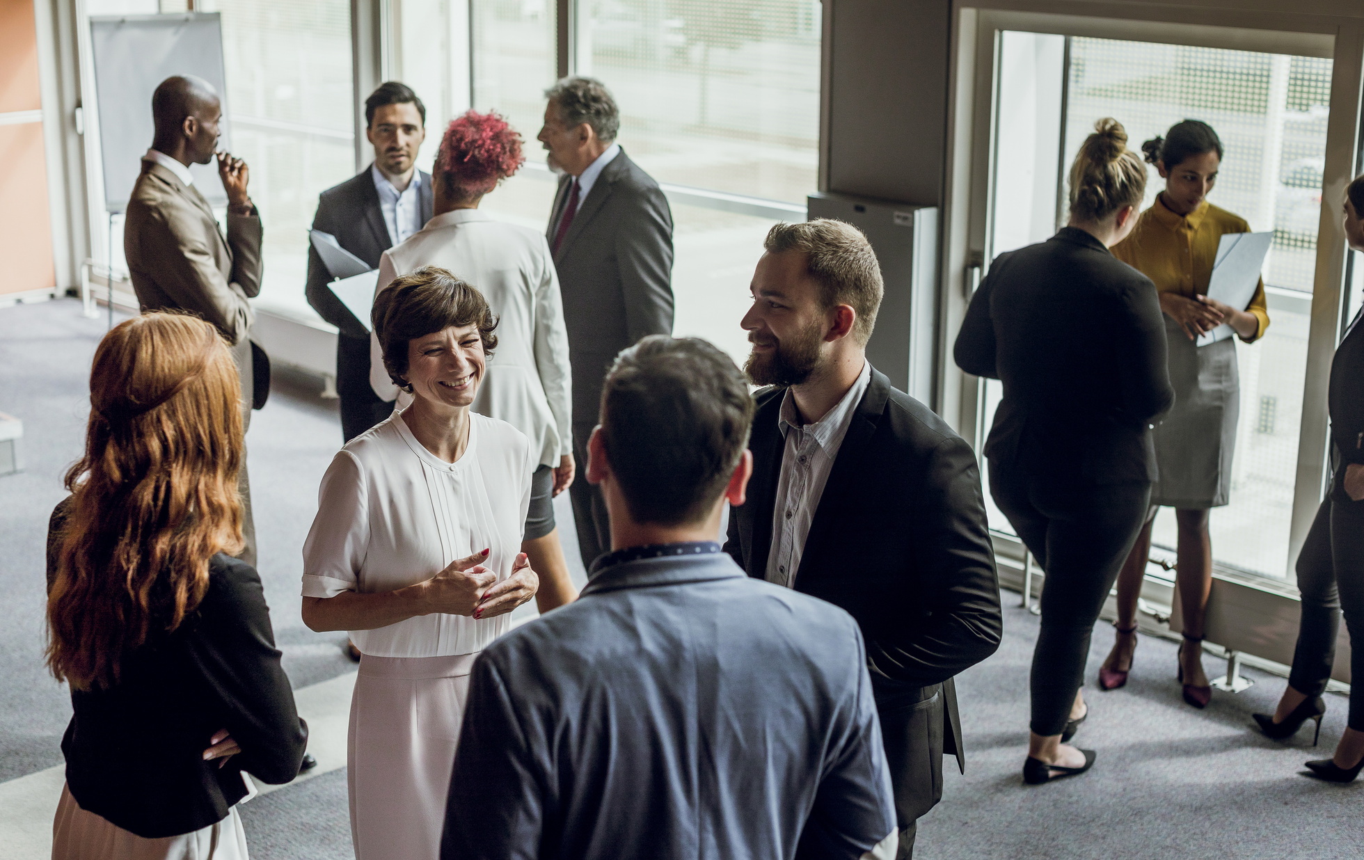 Business People on a Conference Event