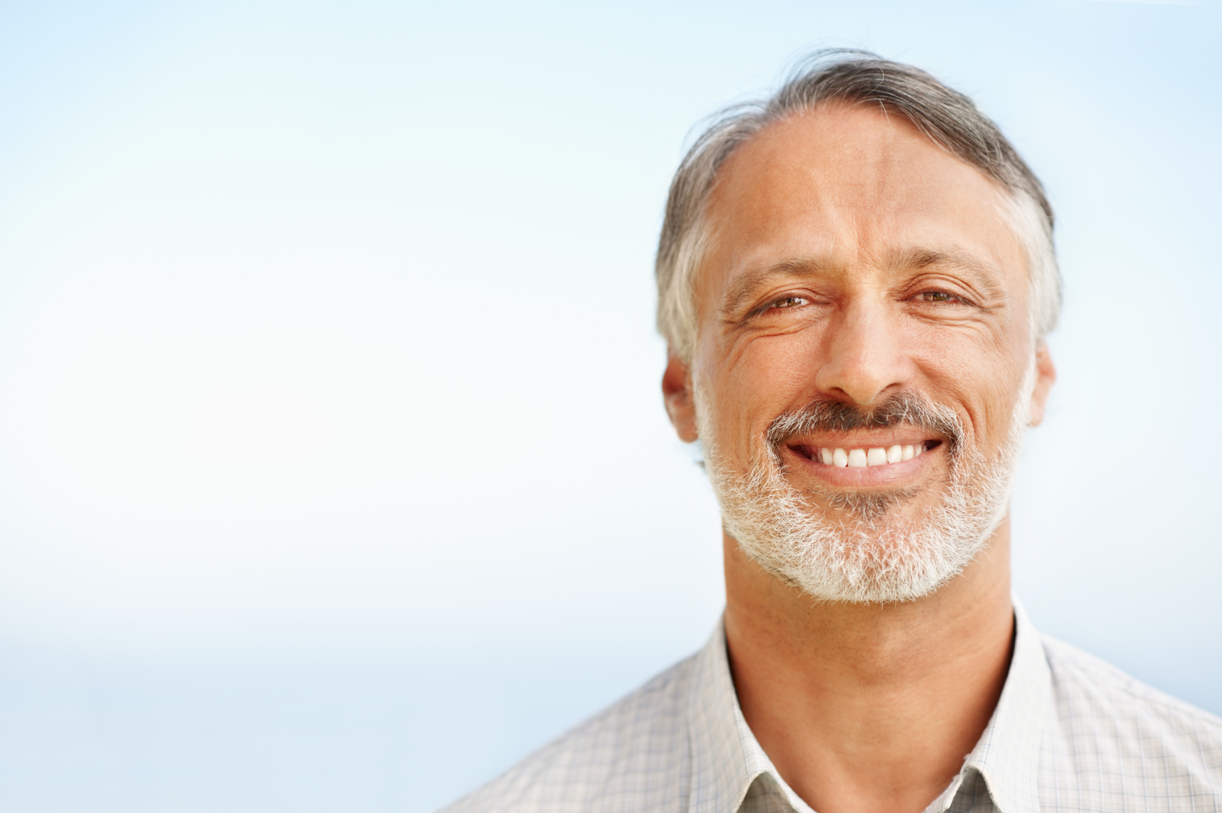 Smiling mature man